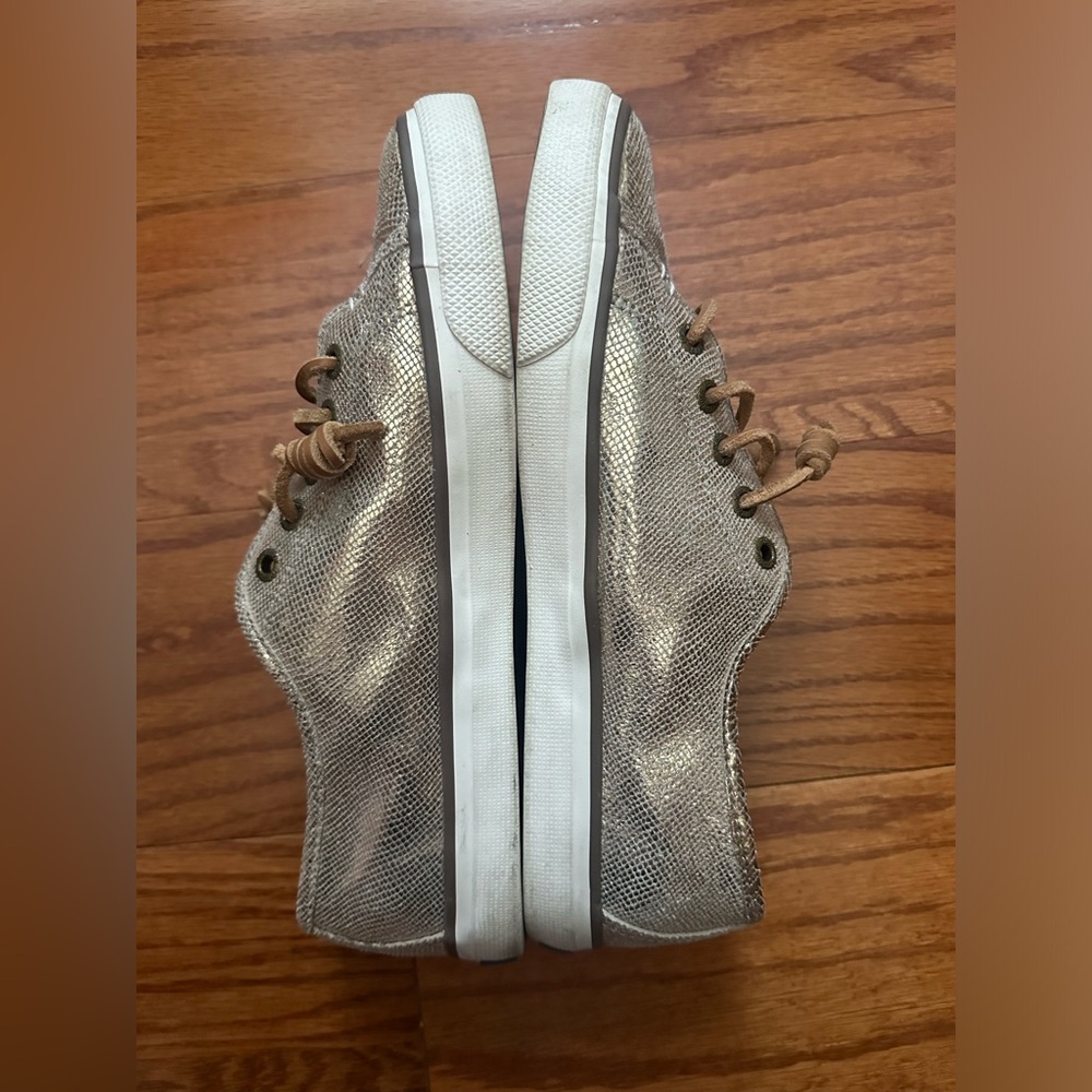 Sperry Seacoast Metallic Python Embossed Sneaker - image 2
